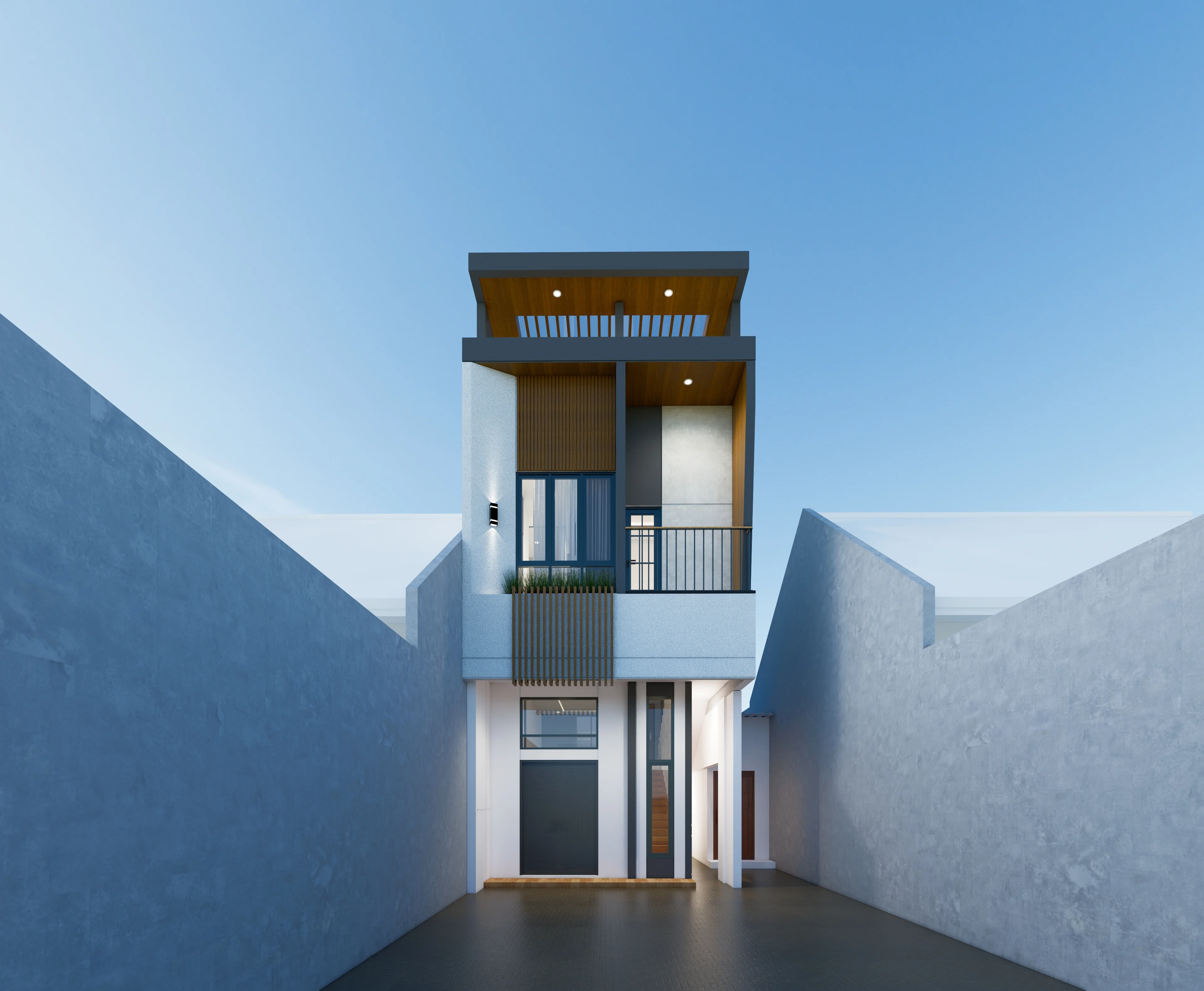 Rumah Bp. Latief — Desain Bangunan 1