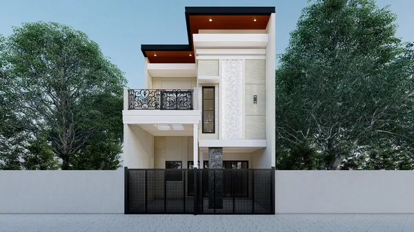 Rumah Bp. Zaman, proyek AK Studio di Surabaya