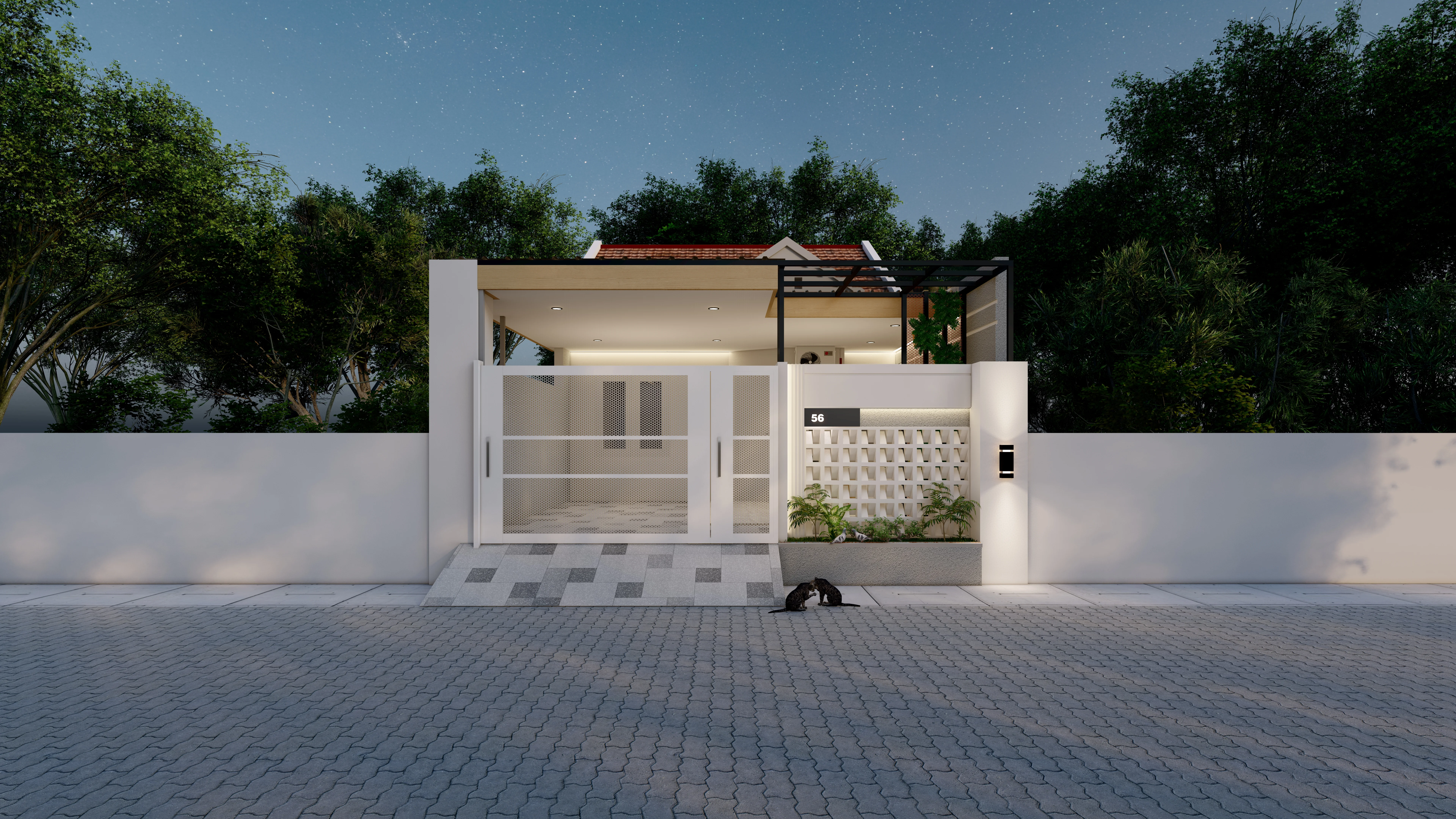 Rumah Bu Reza — Desain Bangunan 6