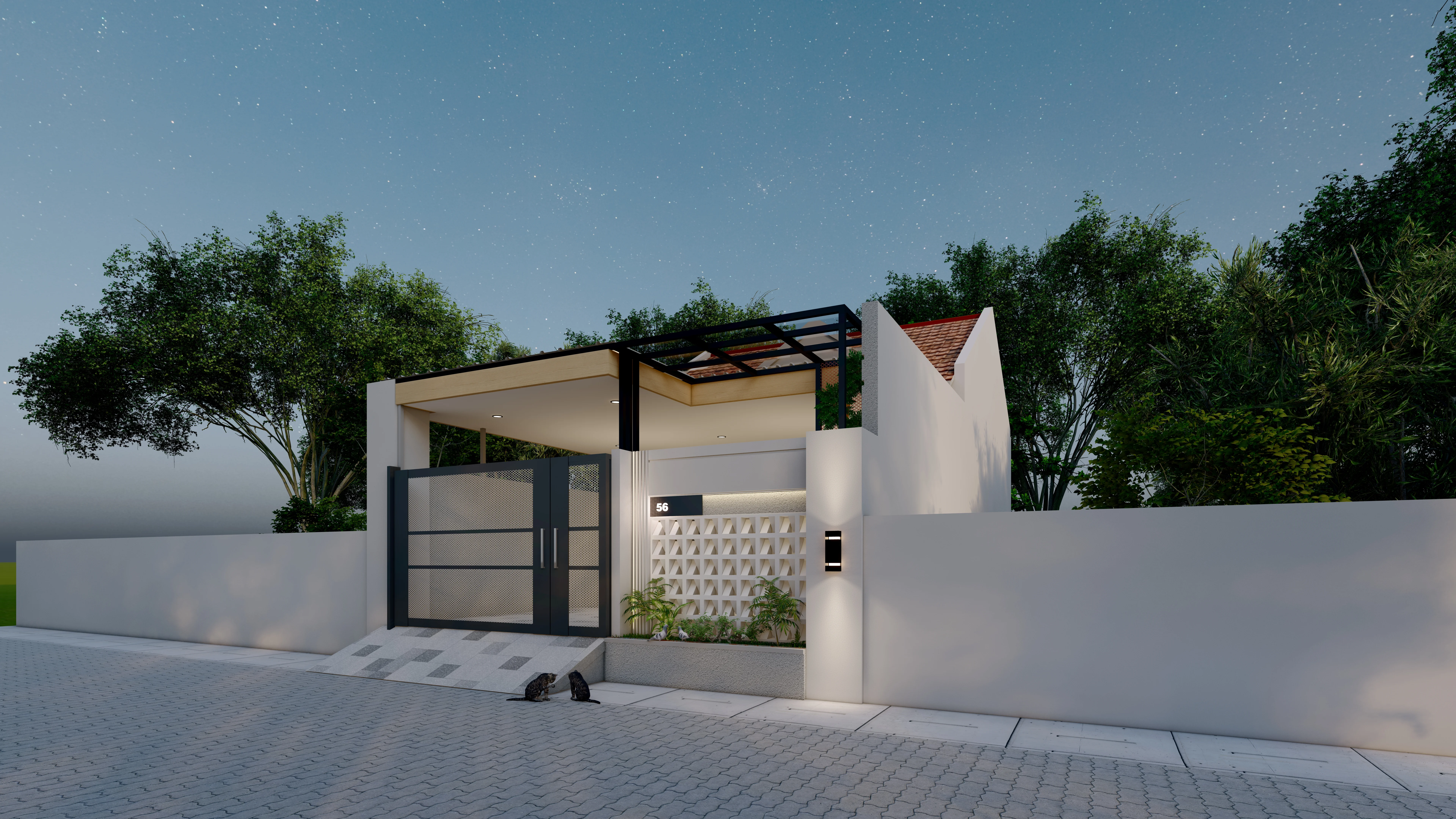 Rumah Bu Reza — Desain Bangunan 5