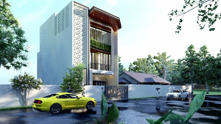 Rumah Ibu Christine — Desain Bangunan 2
