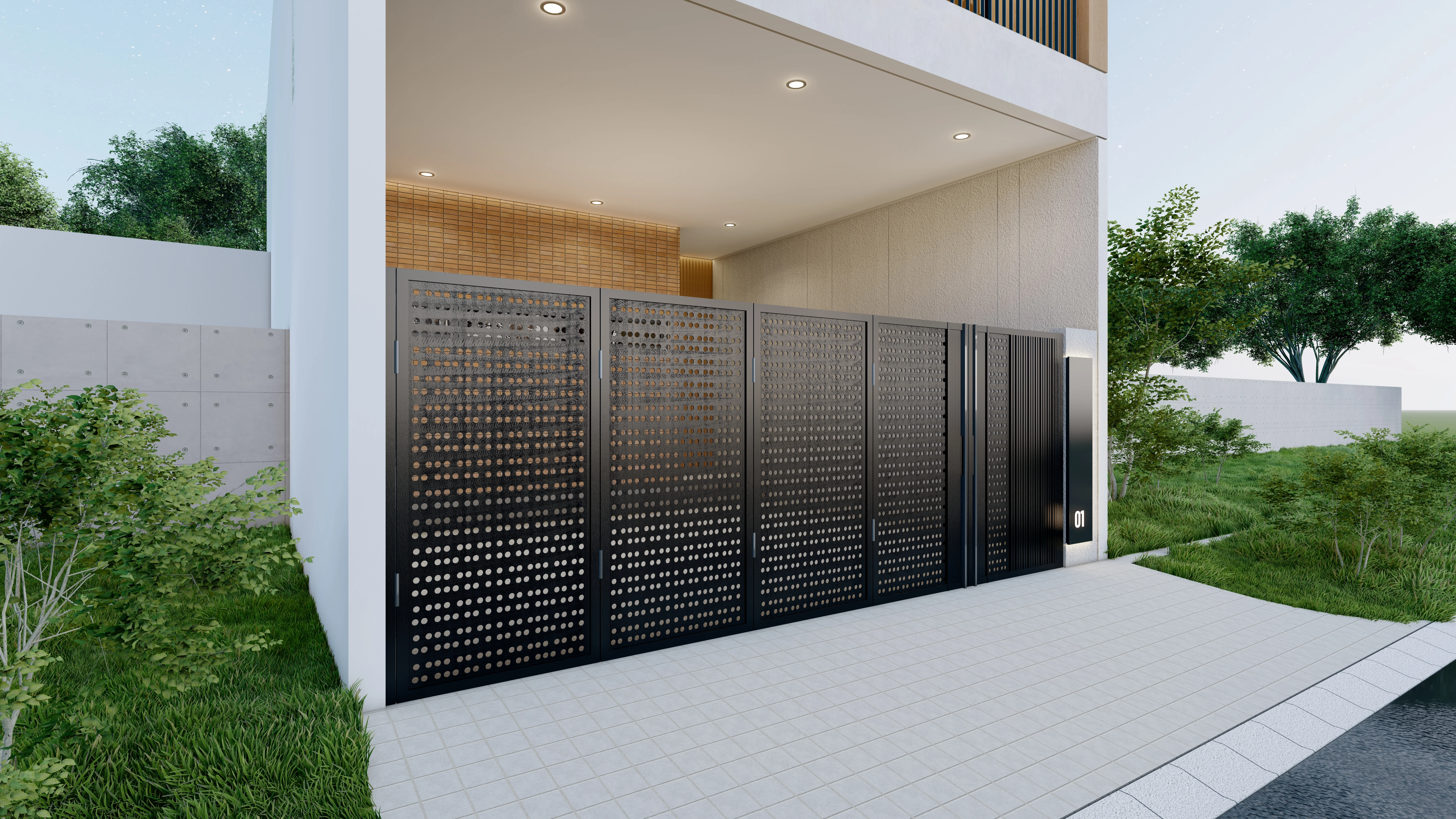 Rumah Pak Agus Tidar — Desain Bangunan 4