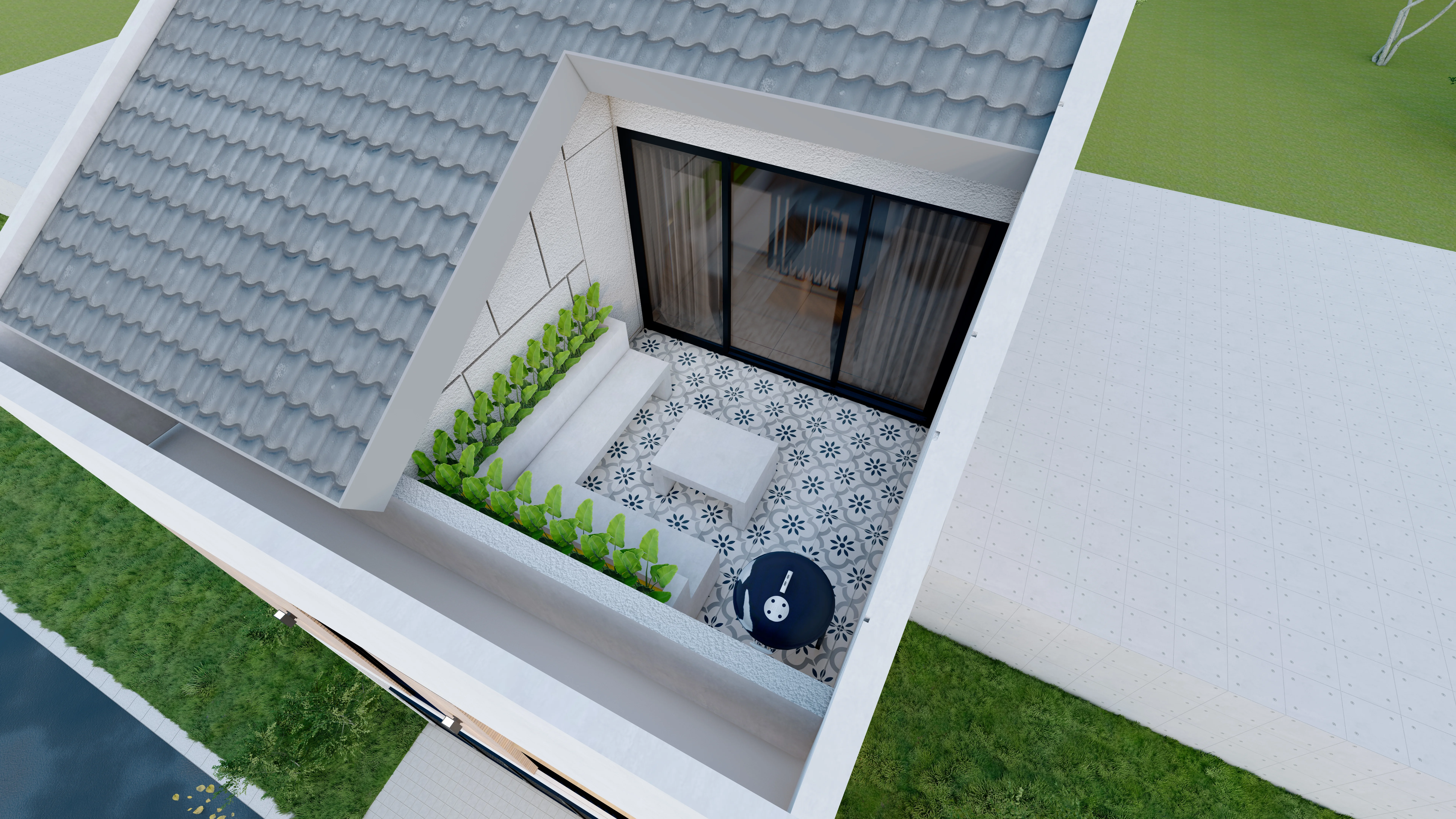 Rumah Pak Agus Tidar — Desain Bangunan 6