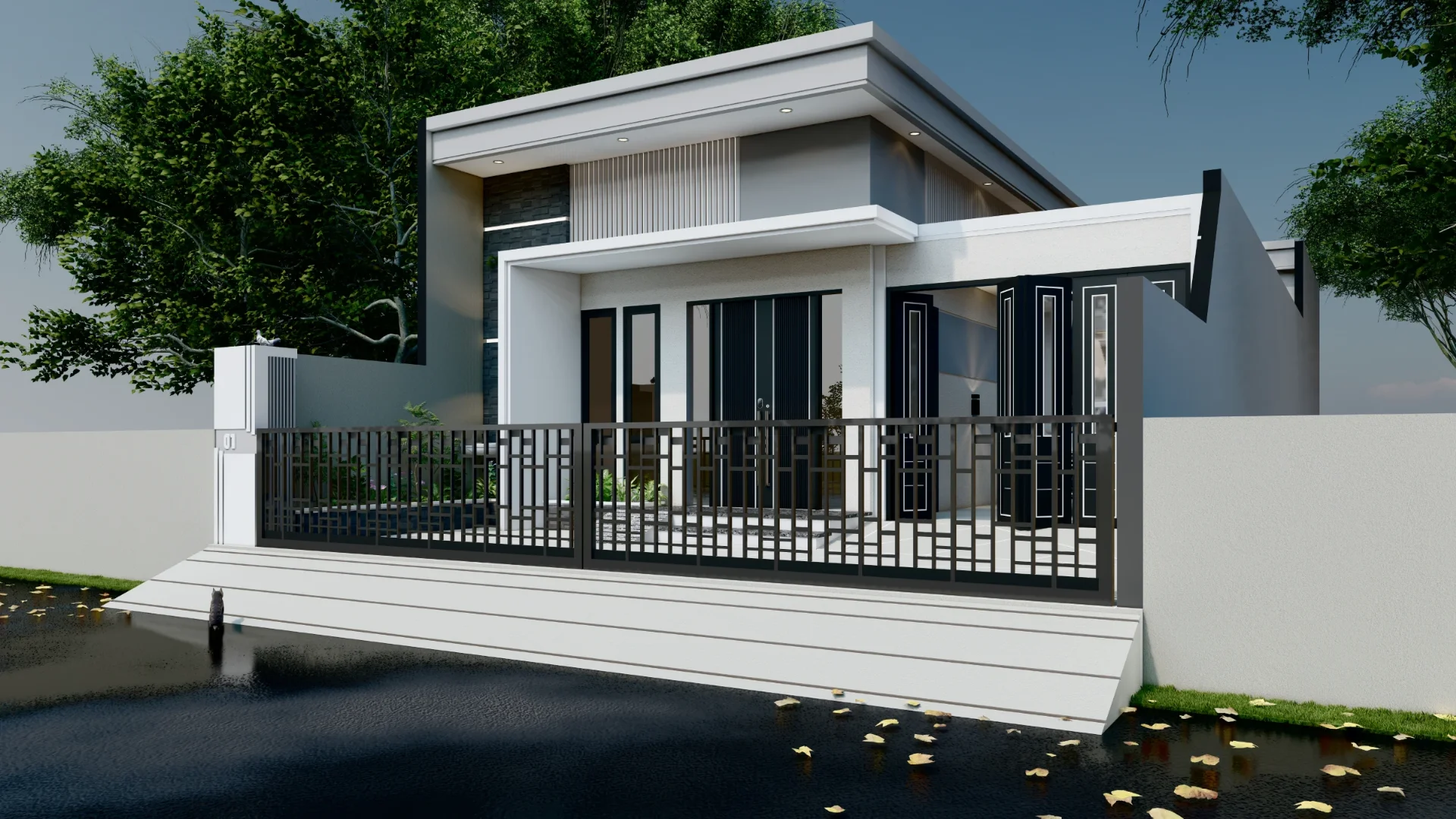 Rumah Bpk Amri — Desain Bangunan 10