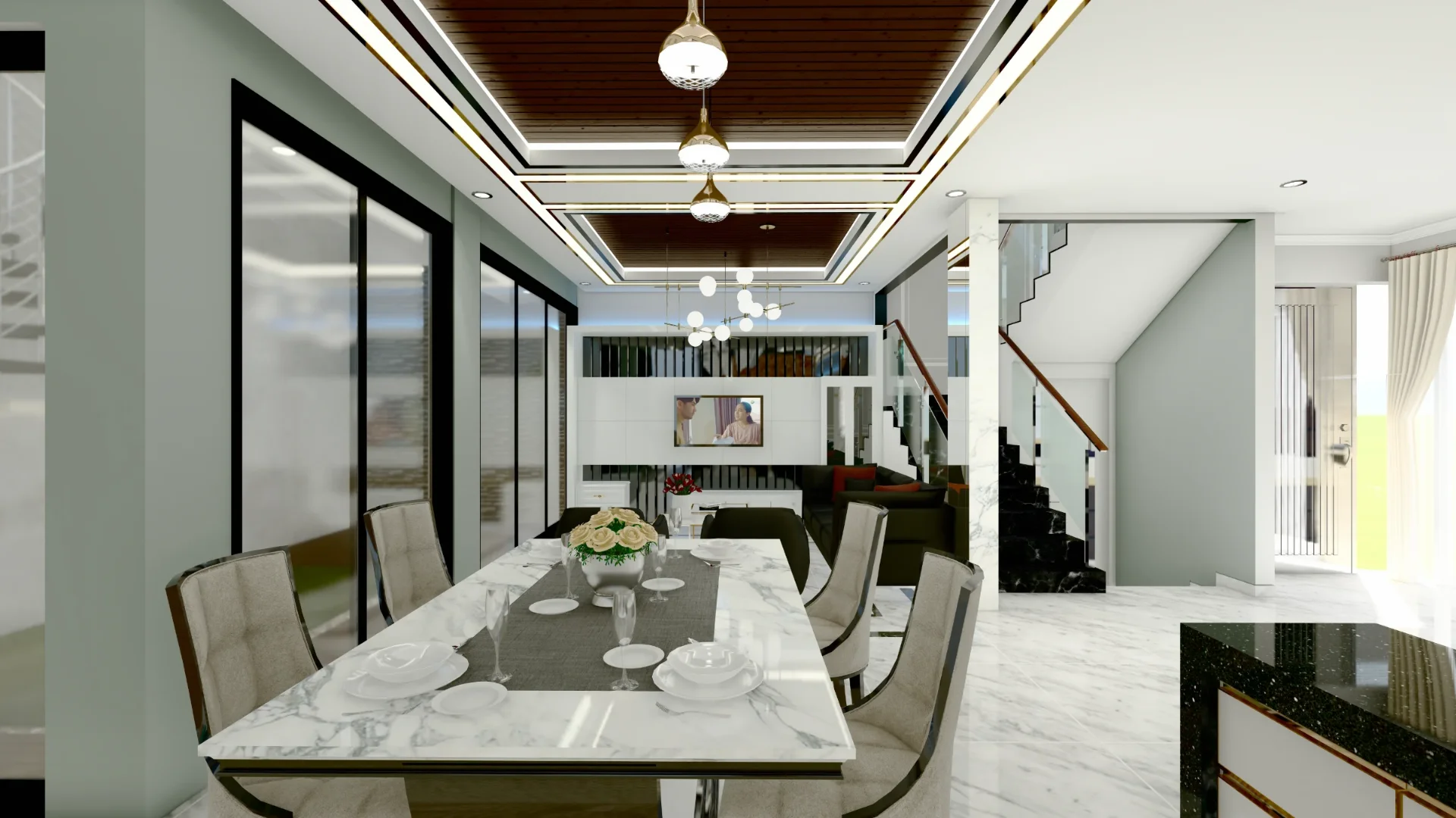 Interior Ibu Ocha — Desain Interior 25