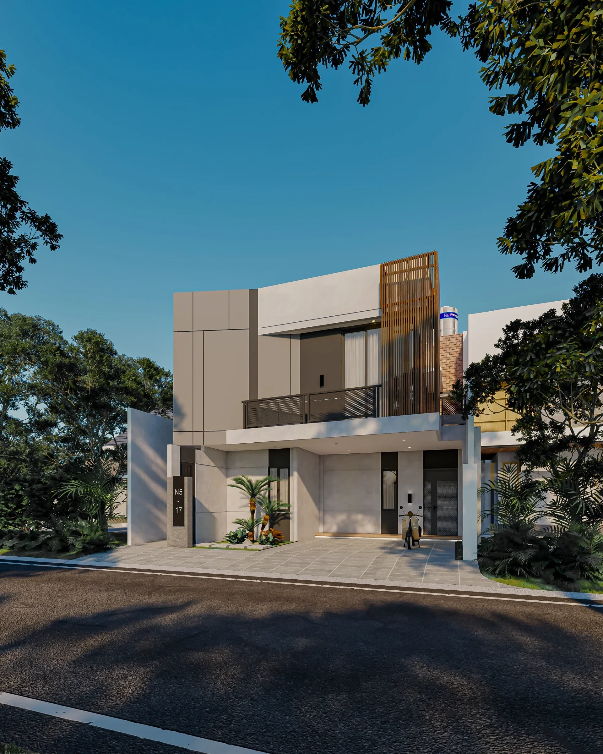 Rumah Bpk Syahru — Desain Bangunan 1