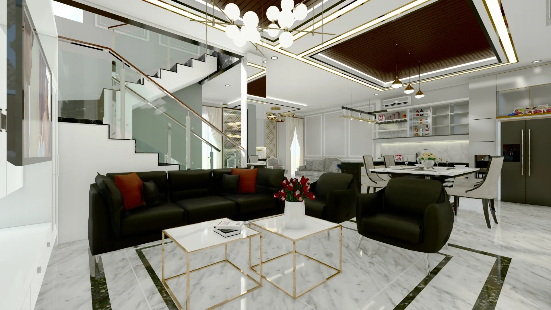 Interior Ibu Ocha — Desain Interior 27