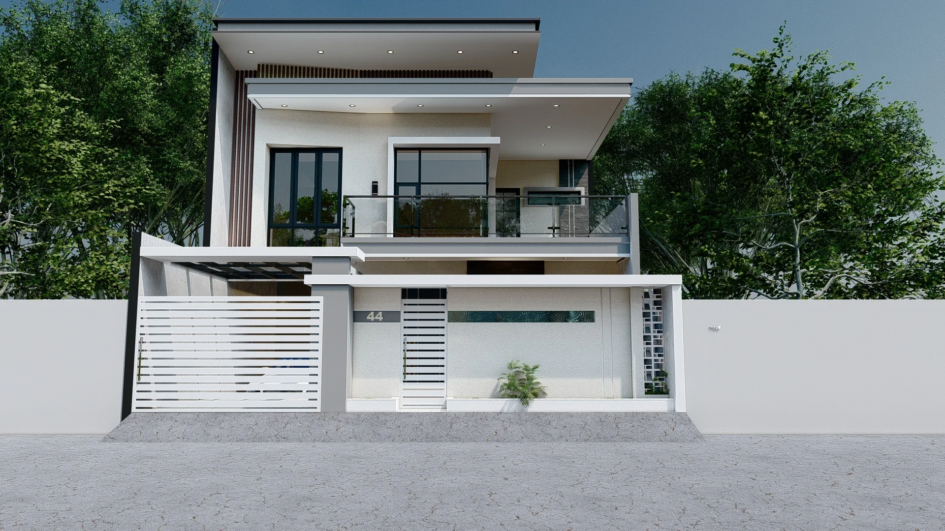 Rumah Bpk Teddy — Desain Bangunan 1