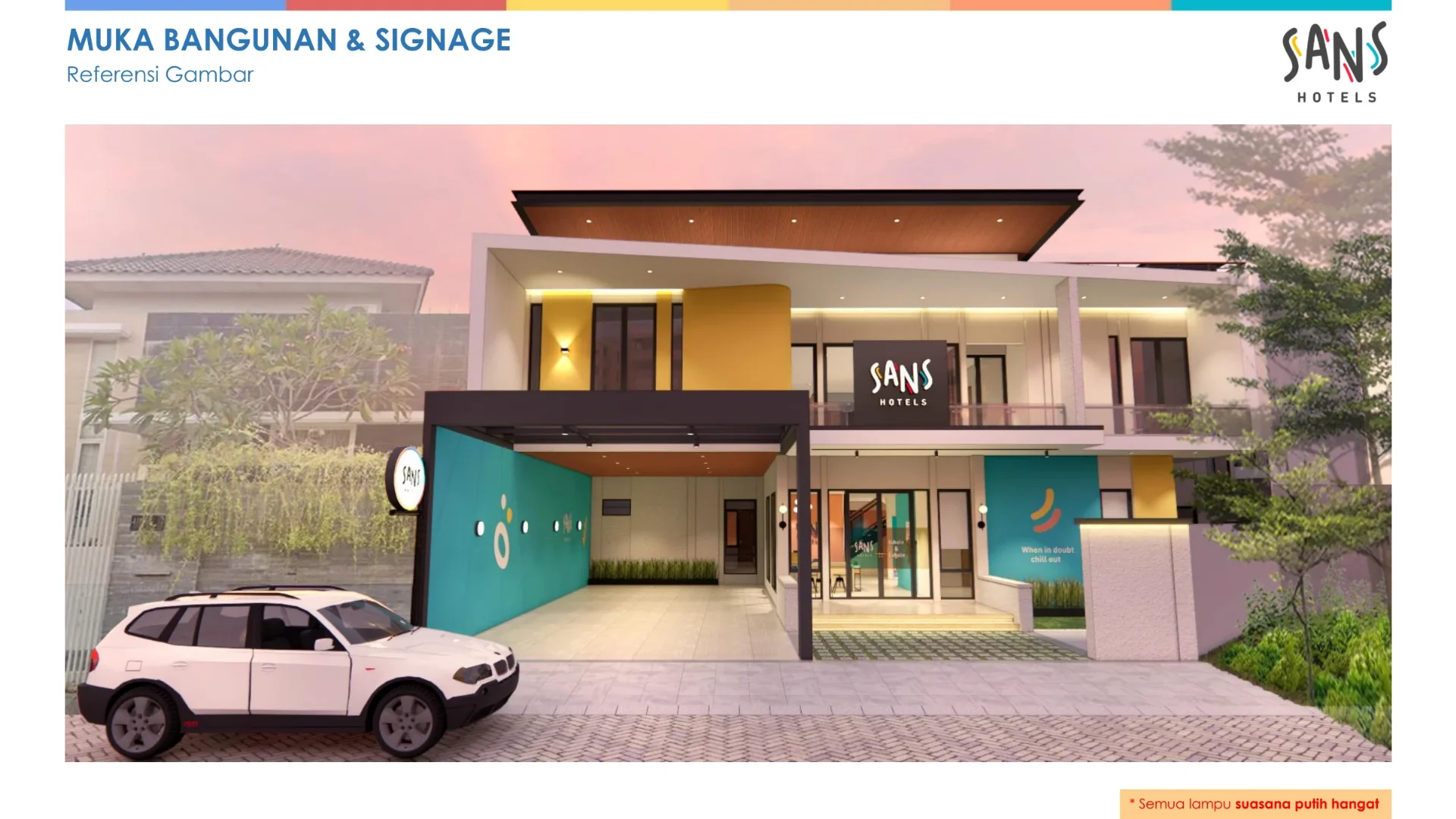HOTEL SANS — Desain Bangunan 3