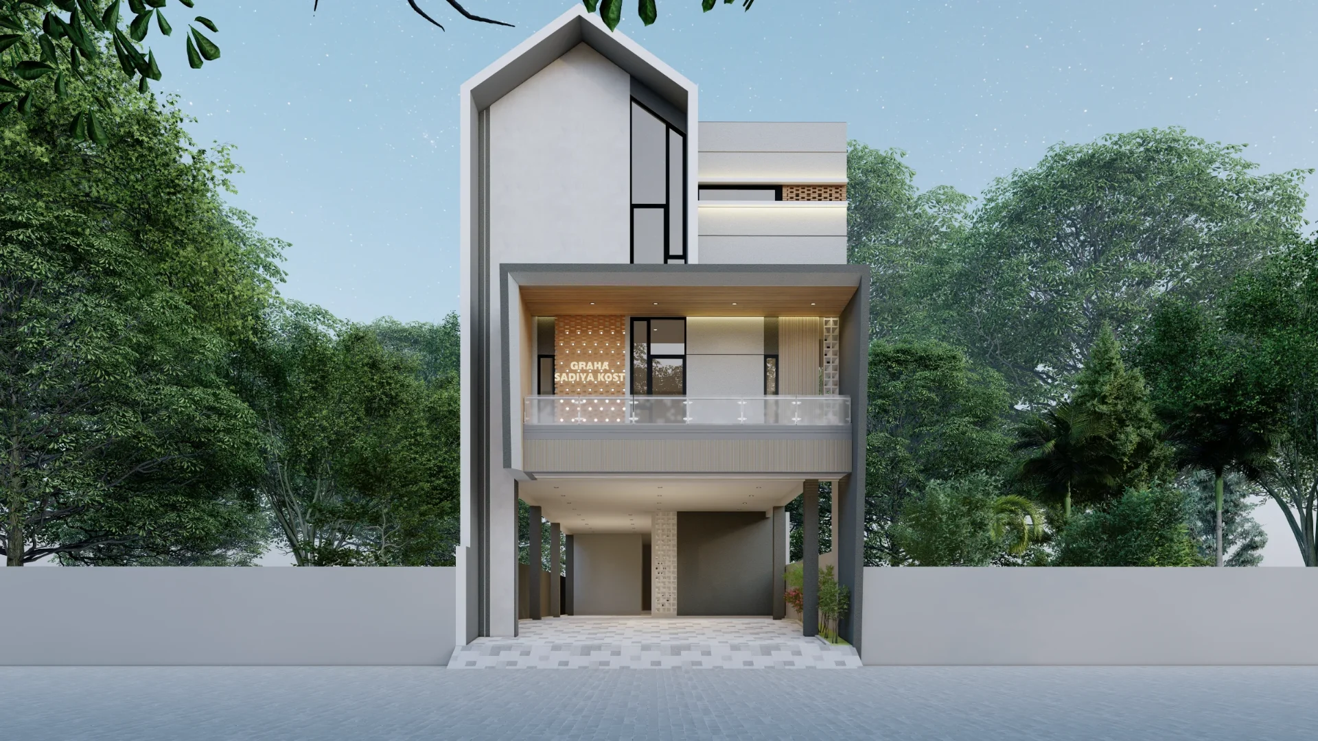 Kost Ibu Dewi — Desain Bangunan 1