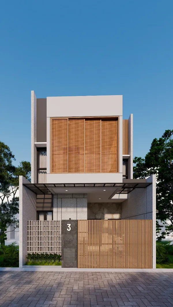 Rumah Bpk Doddy, proyek AK Studio di Surabaya