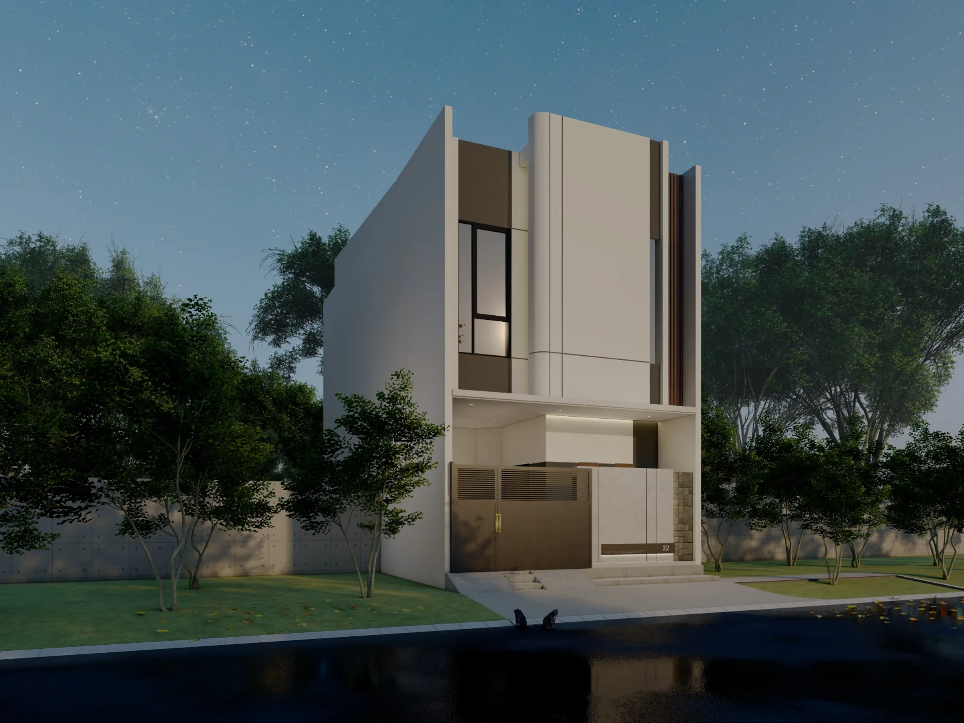 Rumah Bpk Poppy — Desain Bangunan 7