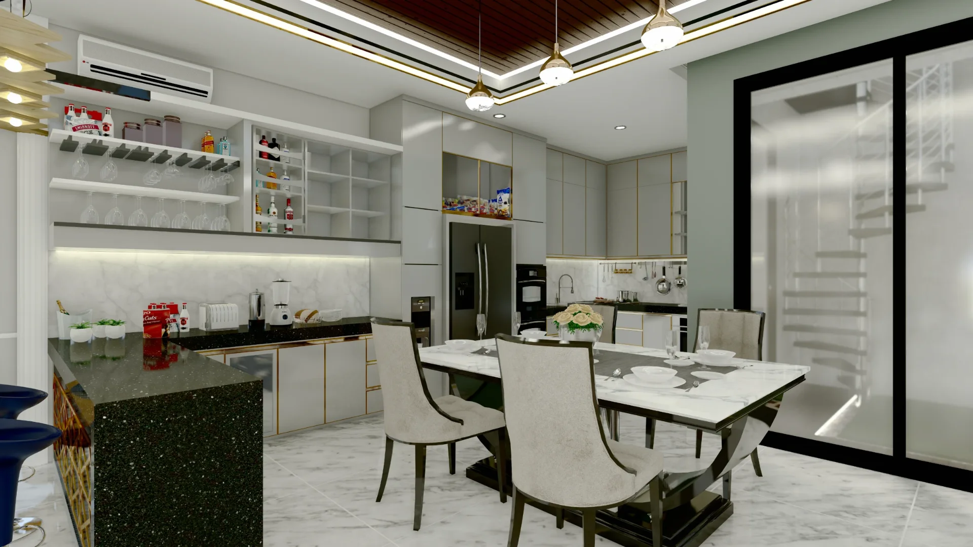 Interior Ibu Ocha — Desain Interior 30