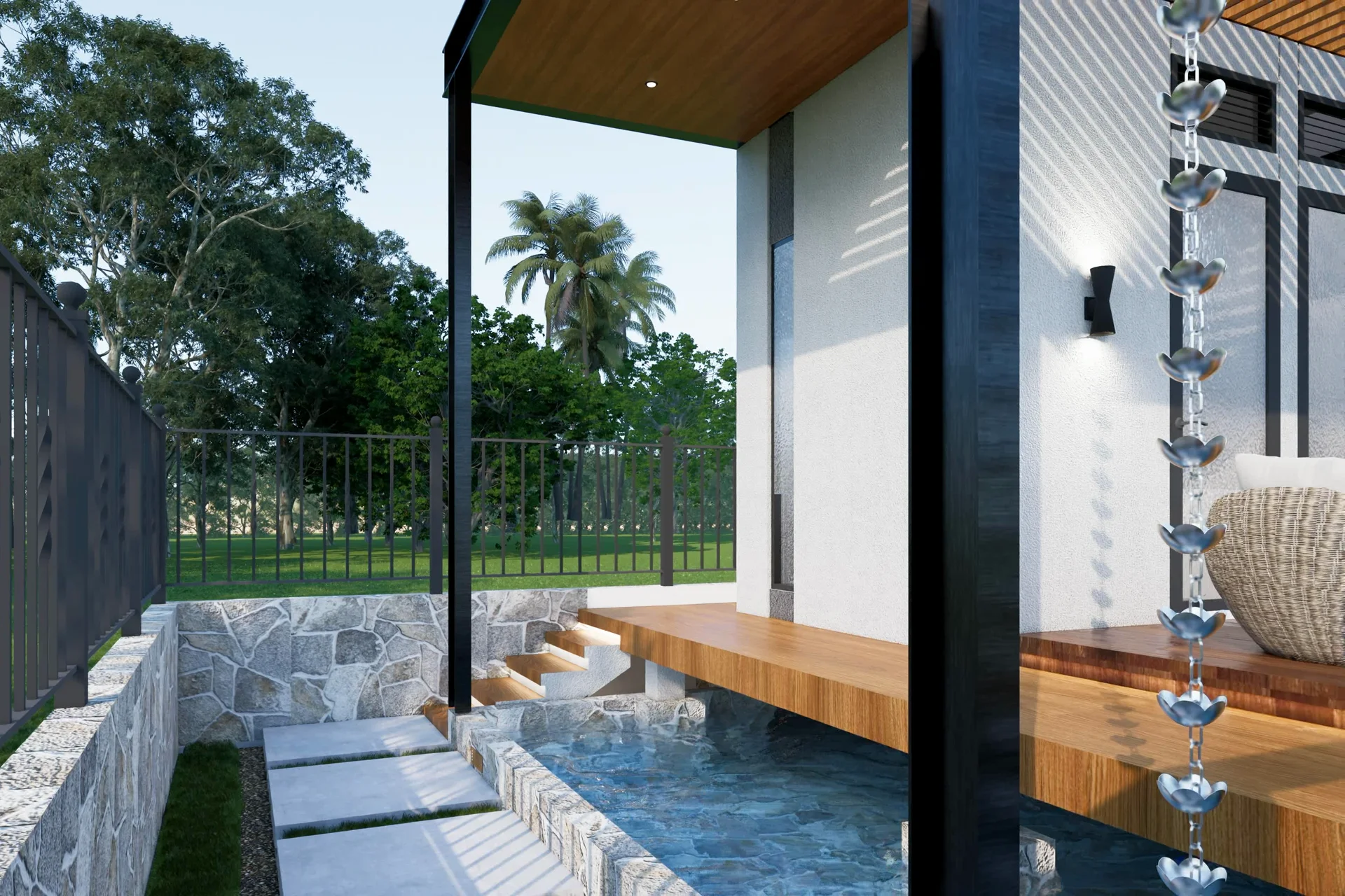 Villa Pak Kisno — Desain Bangunan 1